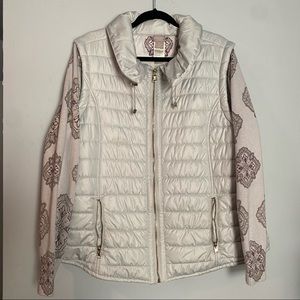 Chico’s zenergy puffy vest with removable sleeves